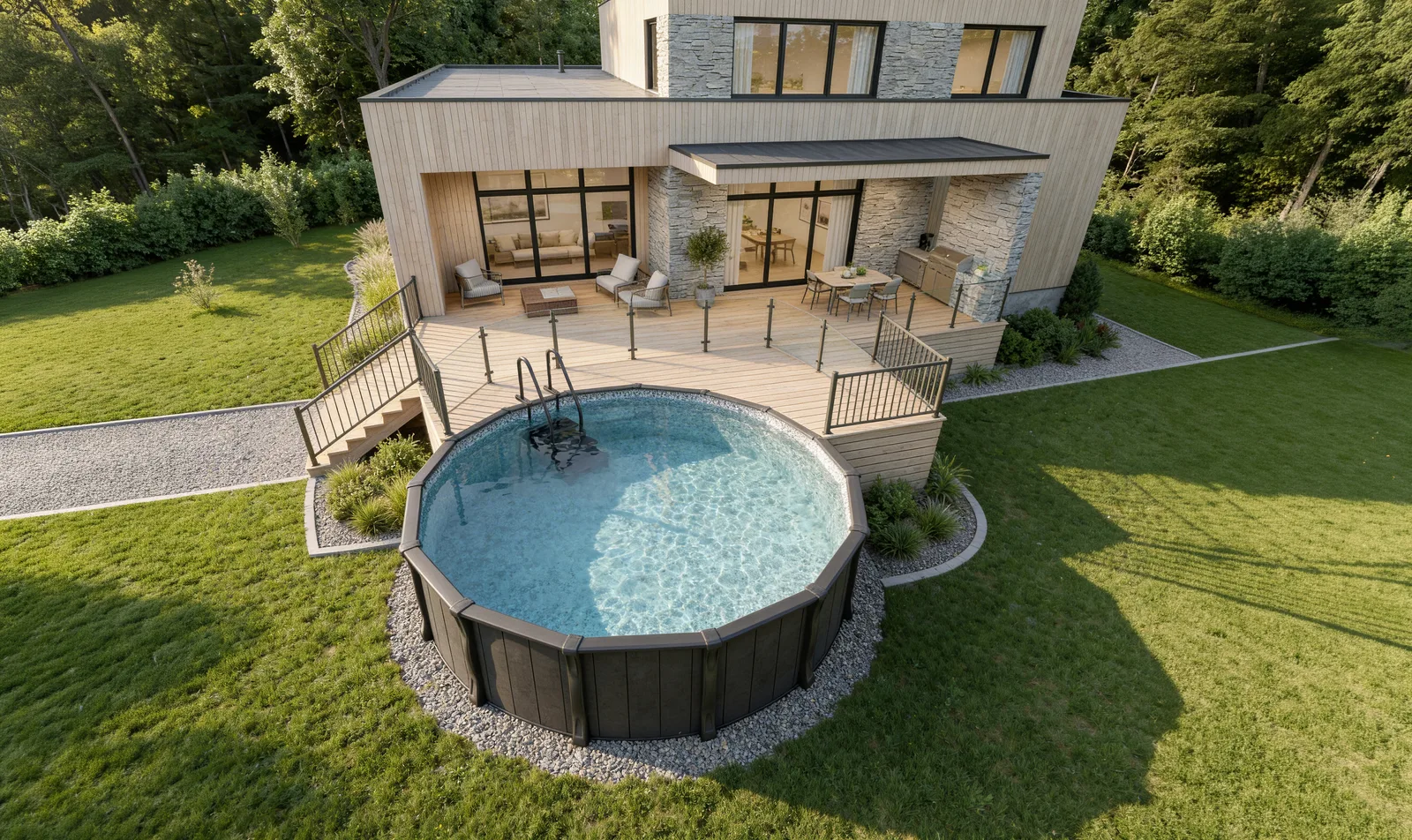 Piscine Trévi Onyx Trévi, photo 2