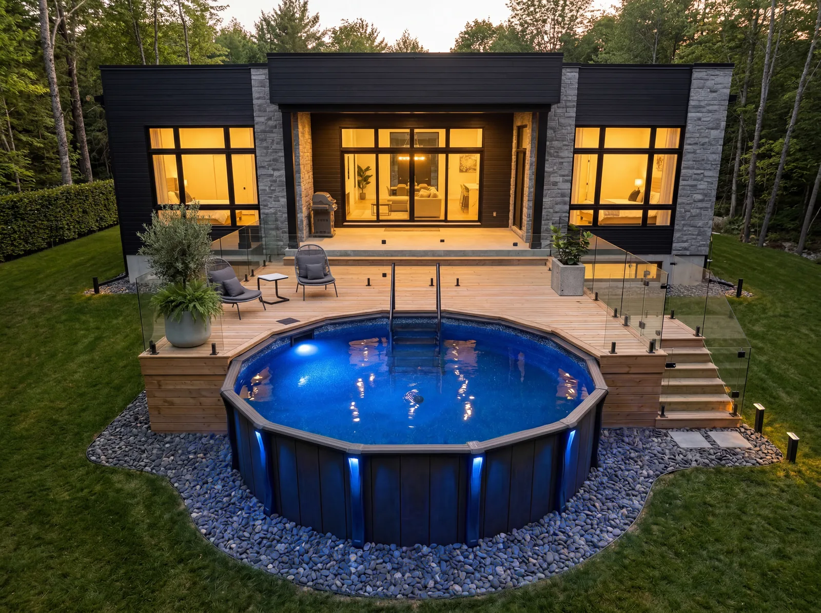 Piscine Trévi Onyx Trévi, photo 9