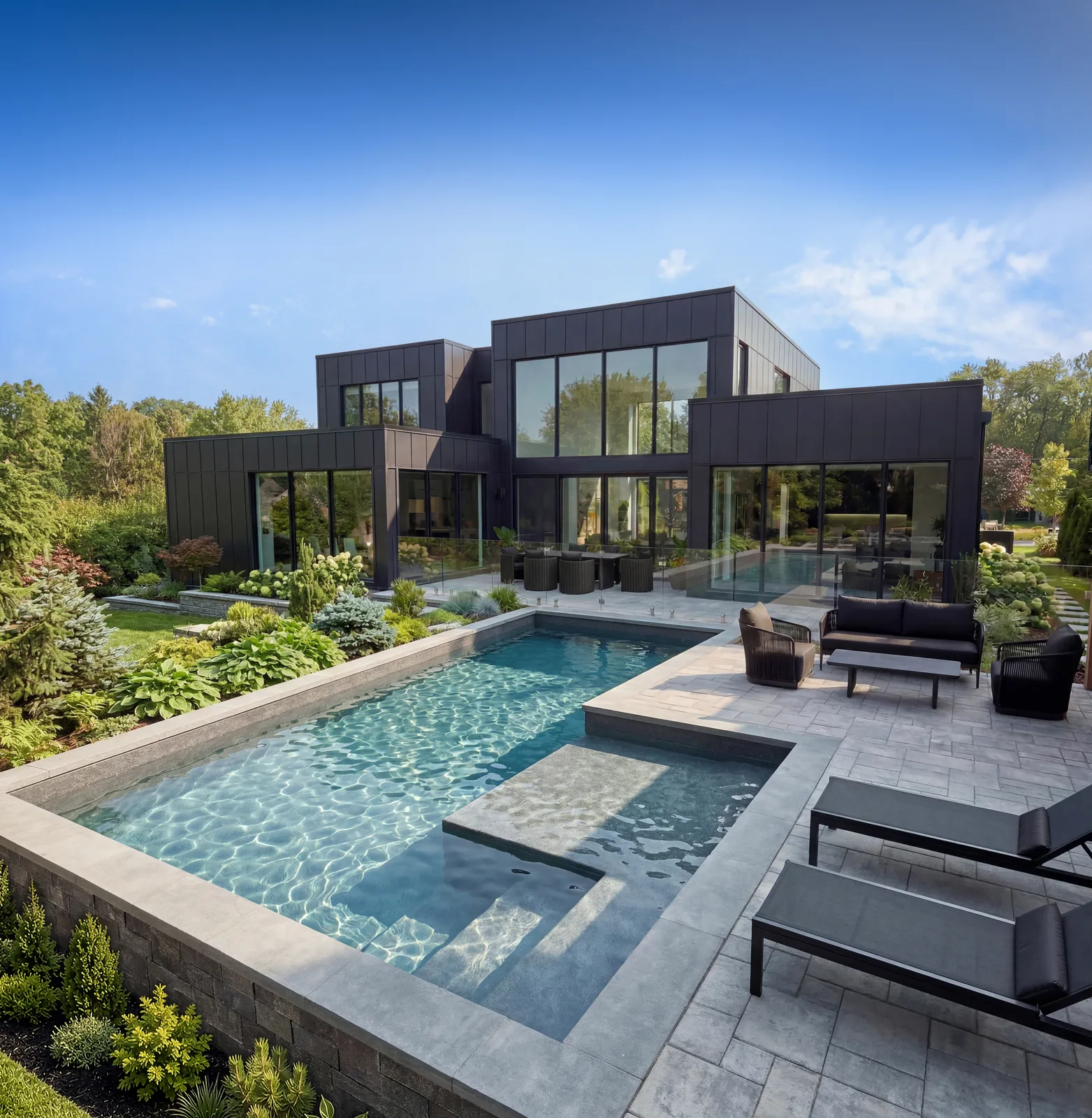 Piscine Trévi Prestige Exposée Trévi, de jour