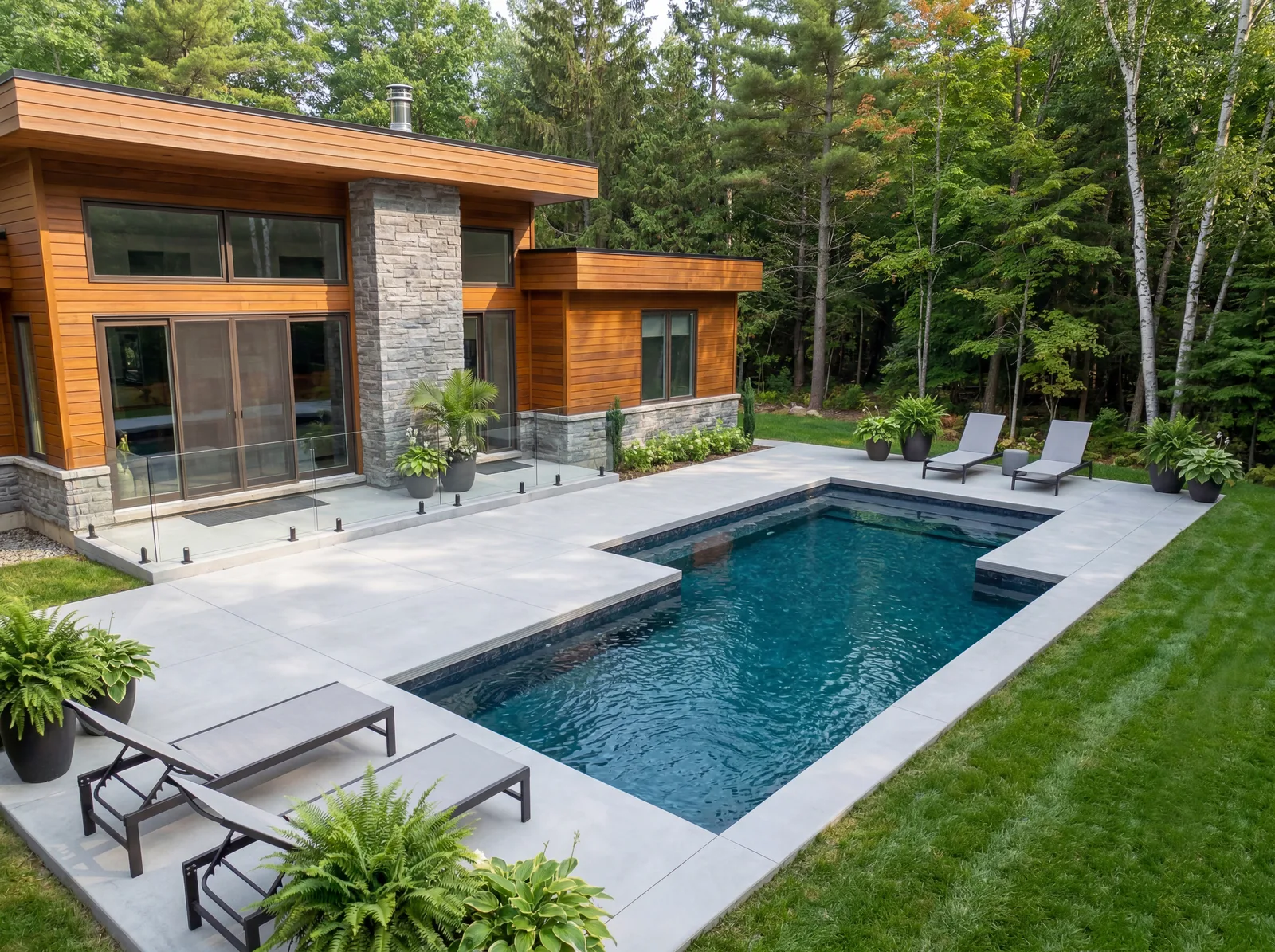 Piscine Trévi Prestige Trévi, de jour