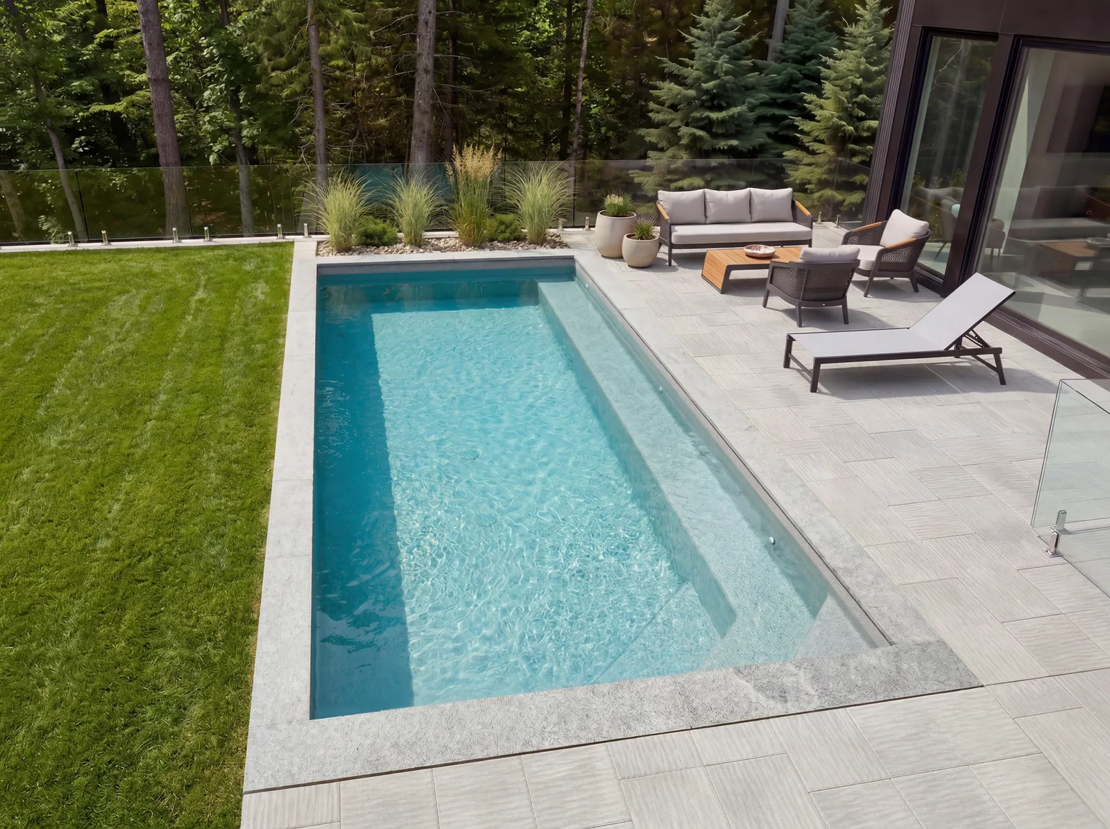 Piscine Trévi Prestige Trévi, de jour
