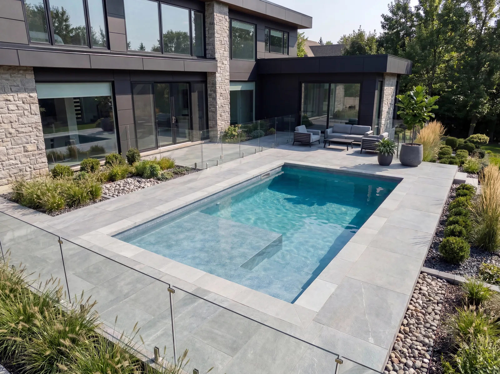 Piscine Trévi Prestige Trévi, de jour