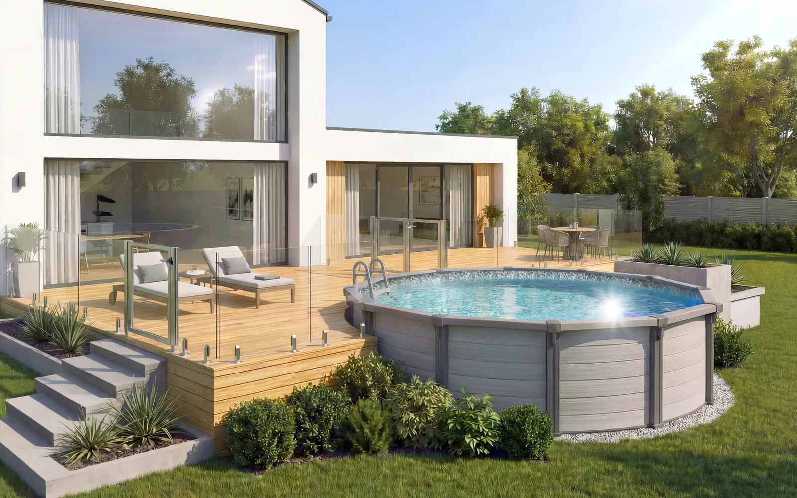 Piscine hors terre Trévi Phoenix