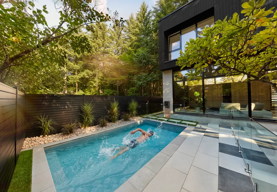 Piscine Trévi Prestige — aménagement