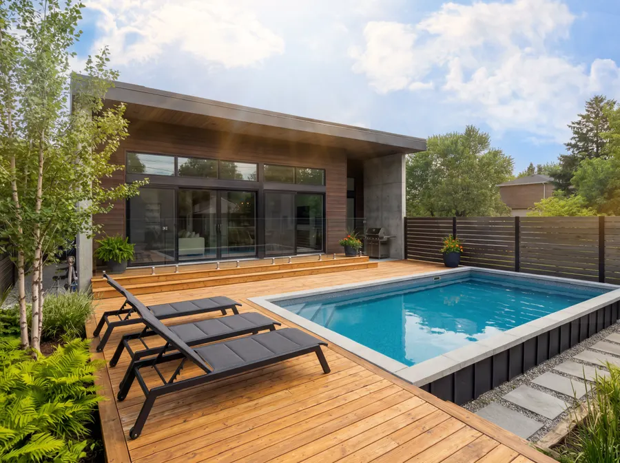 Piscine Trévi Zenith — aménagement