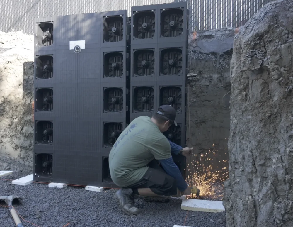Installation d’une piscine creusée Trévi