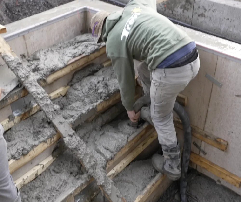 Installation d’une piscine creusée Trévi