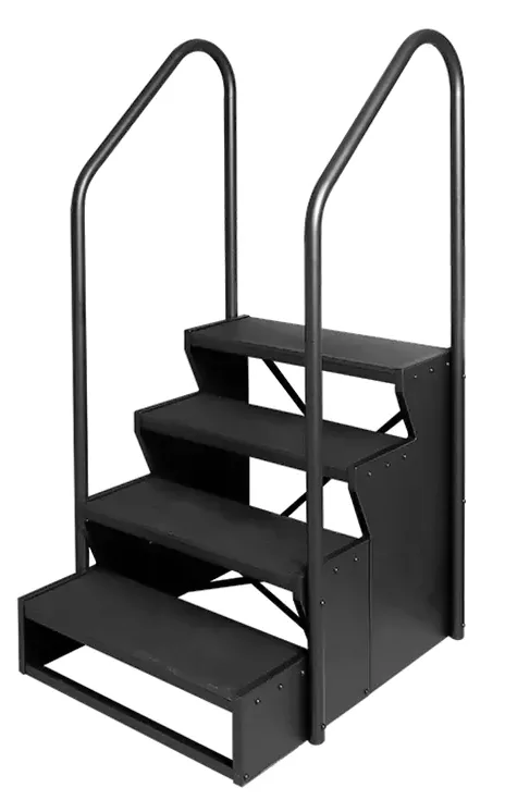 Escalier de côté — 4 marches