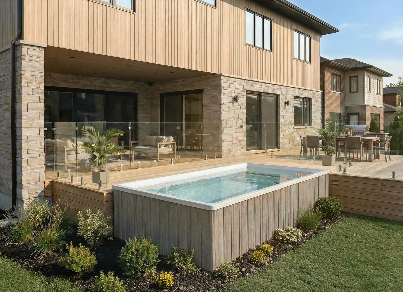 Piscine Trévi Urbania — Été