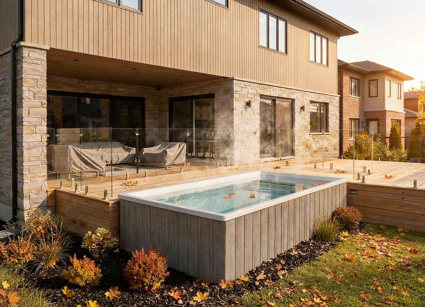 Piscine Trévi Urbania — Automne